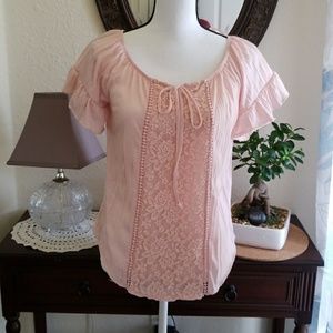 Light pink blouse
